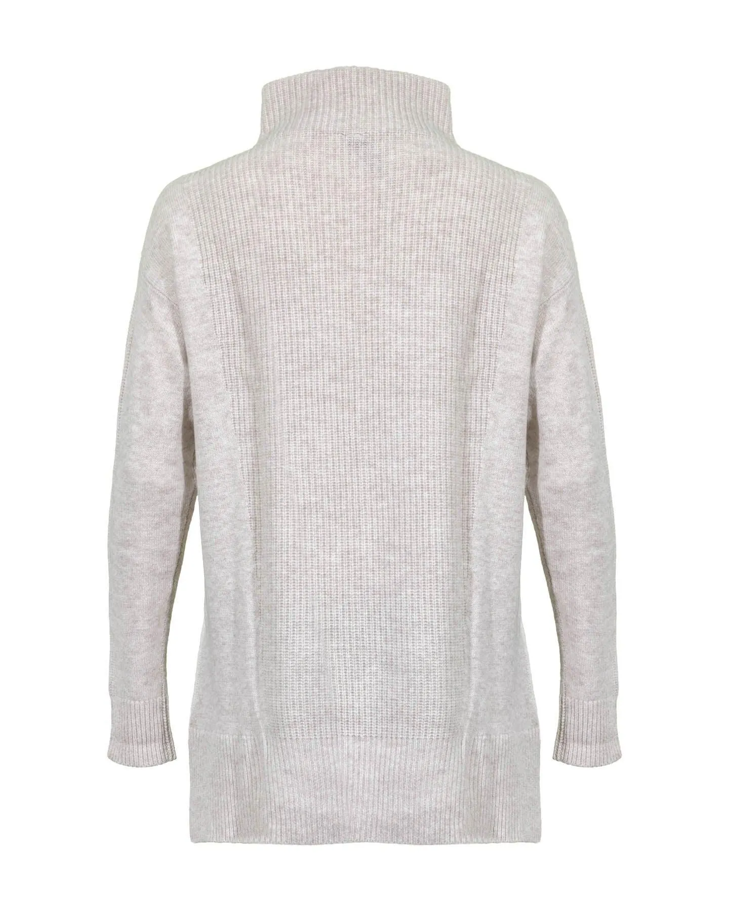 Two Tone Cashmere Blend Tunic