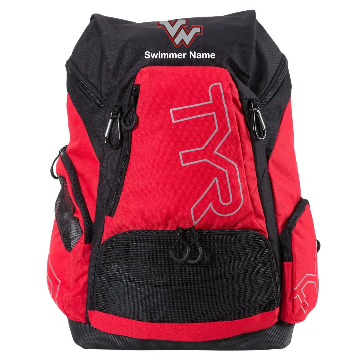 Victoria West TYR Alliance 45L Backpack w/ Embroidered Name and Logo