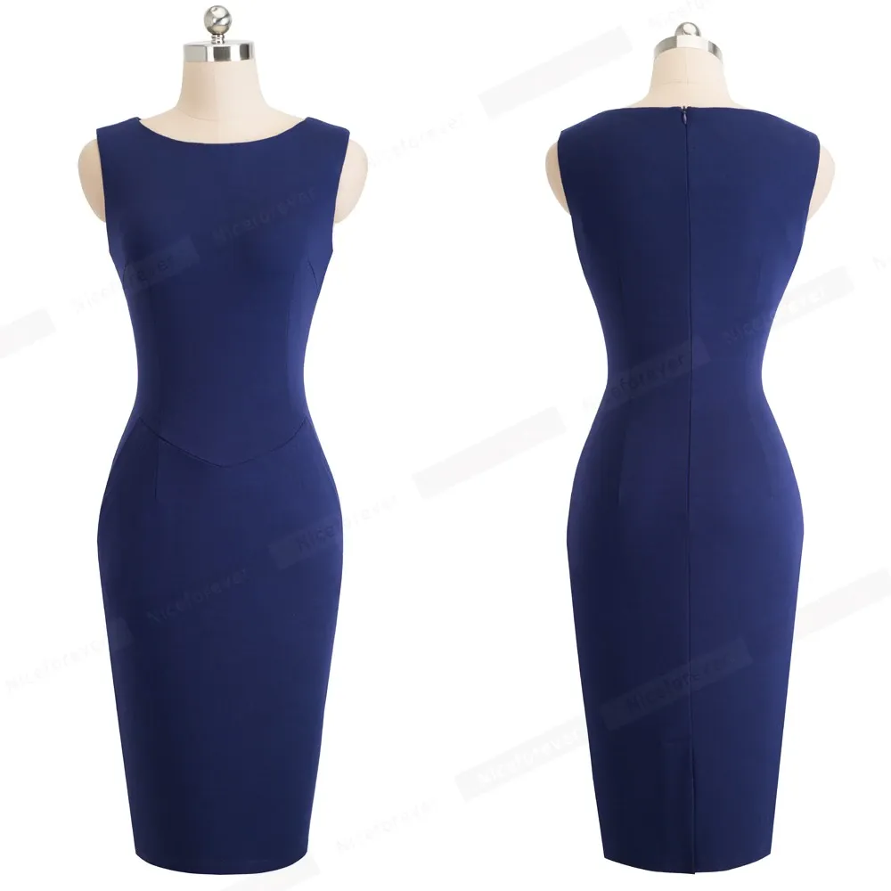 Vintage Blue Party Dress,Size (XS-30 to L-38)